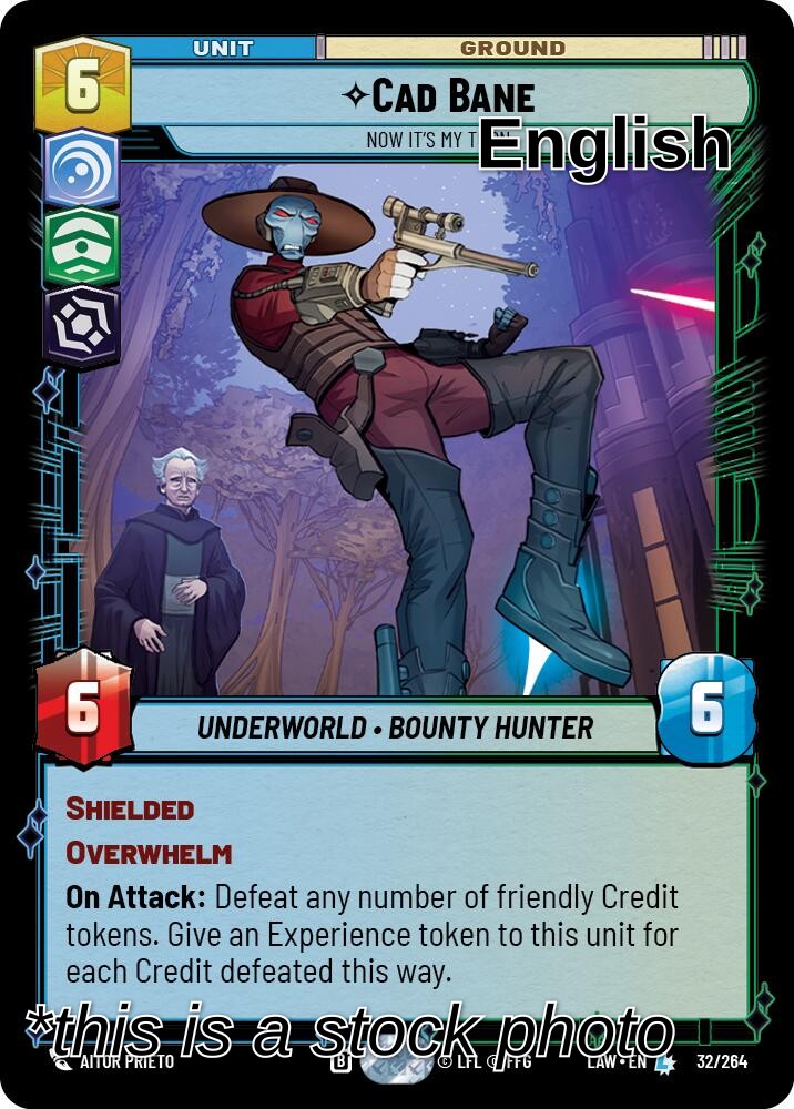 Cad Bane - Now It's My Turn