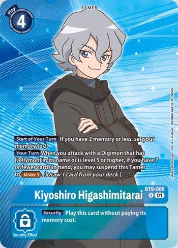 Kiyoshiro Higashimitarai (Double Pack Set 02) [BT-09 - BT9-086 R Promo] - X Record
