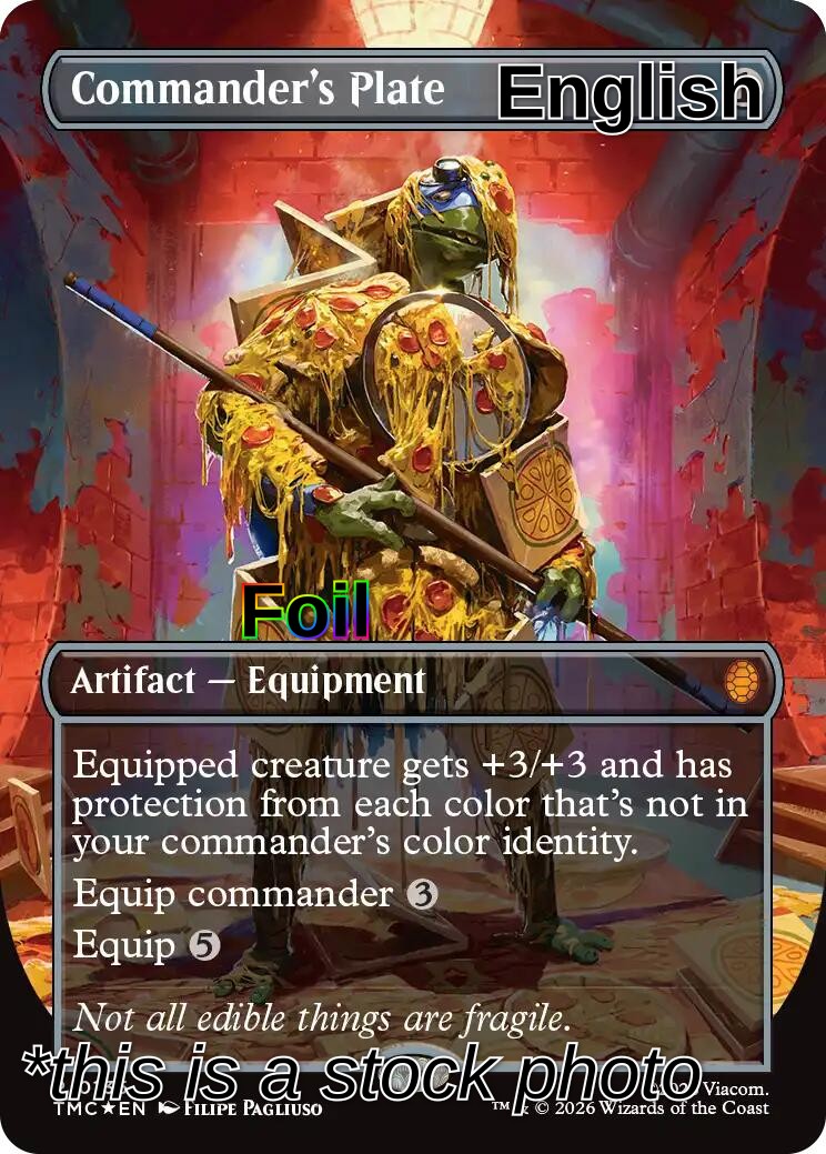 Commander's Plate (Borderless)