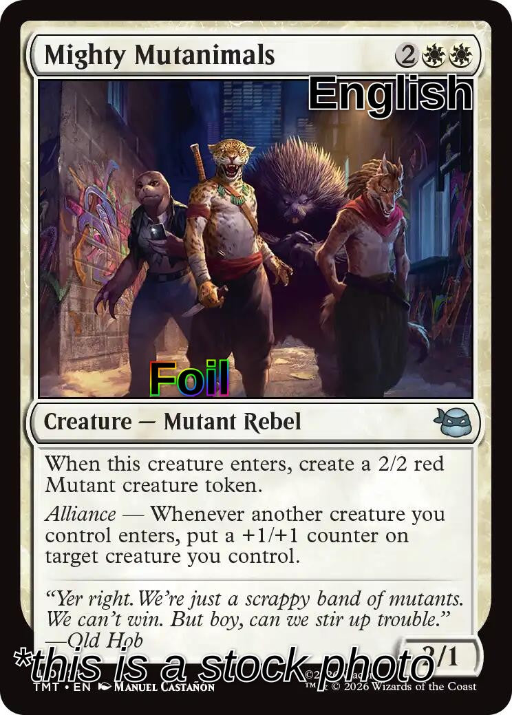 Mighty Mutanimals