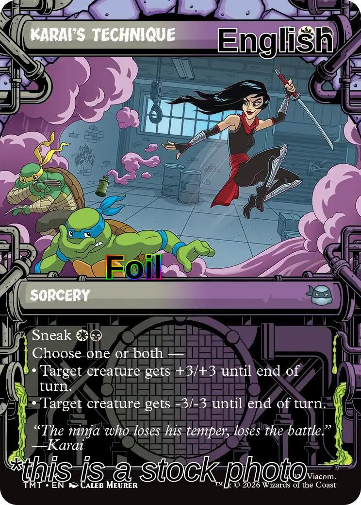 Karai's Technique (Showcase)