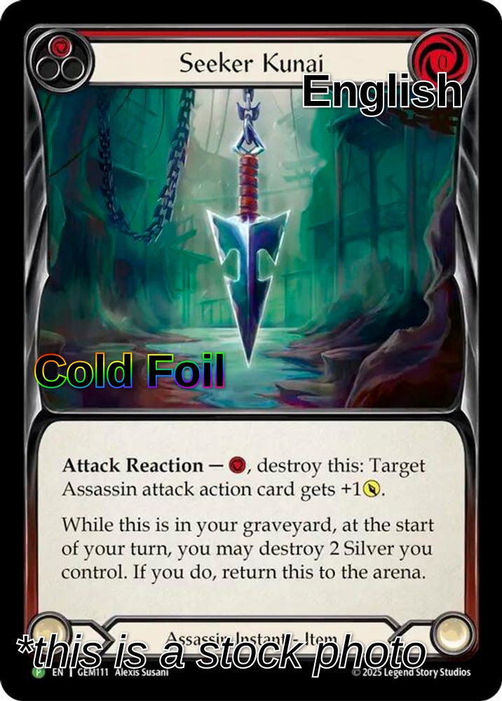 Seeker Kunai (Red)