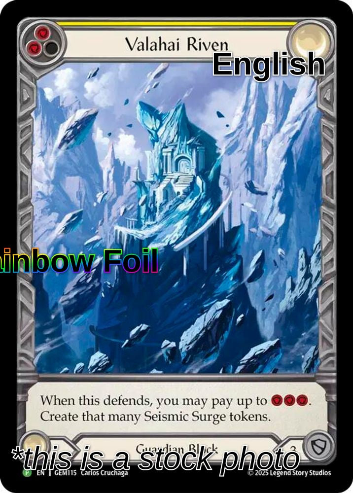 Valahai Riven (Yellow)