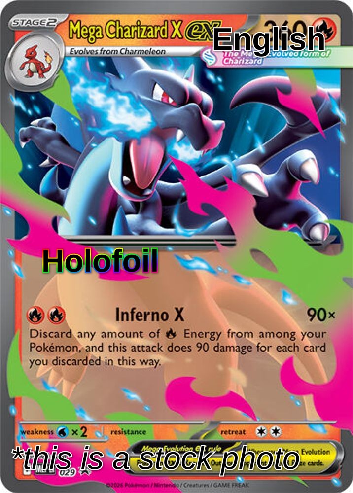 Mega Charizard X ex - 029