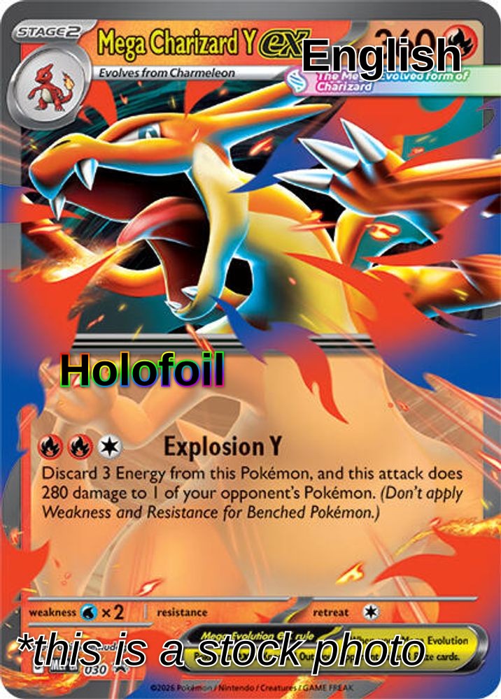 Mega Charizard Y ex - 030