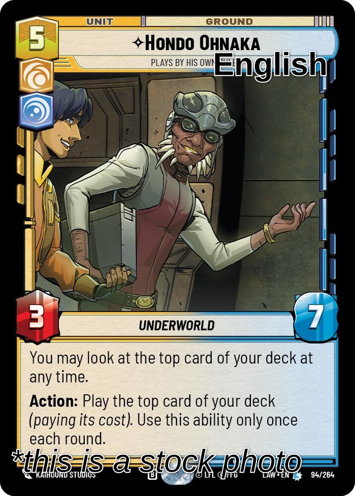 Hondo Ohnaka - Plays By His Own Rules