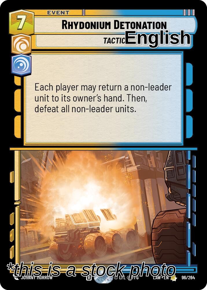 Rhydonium Detonation