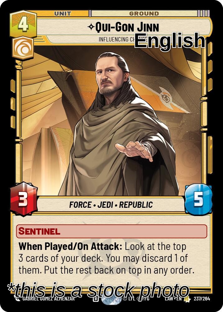 Qui-Gon Jinn - Influencing Chance