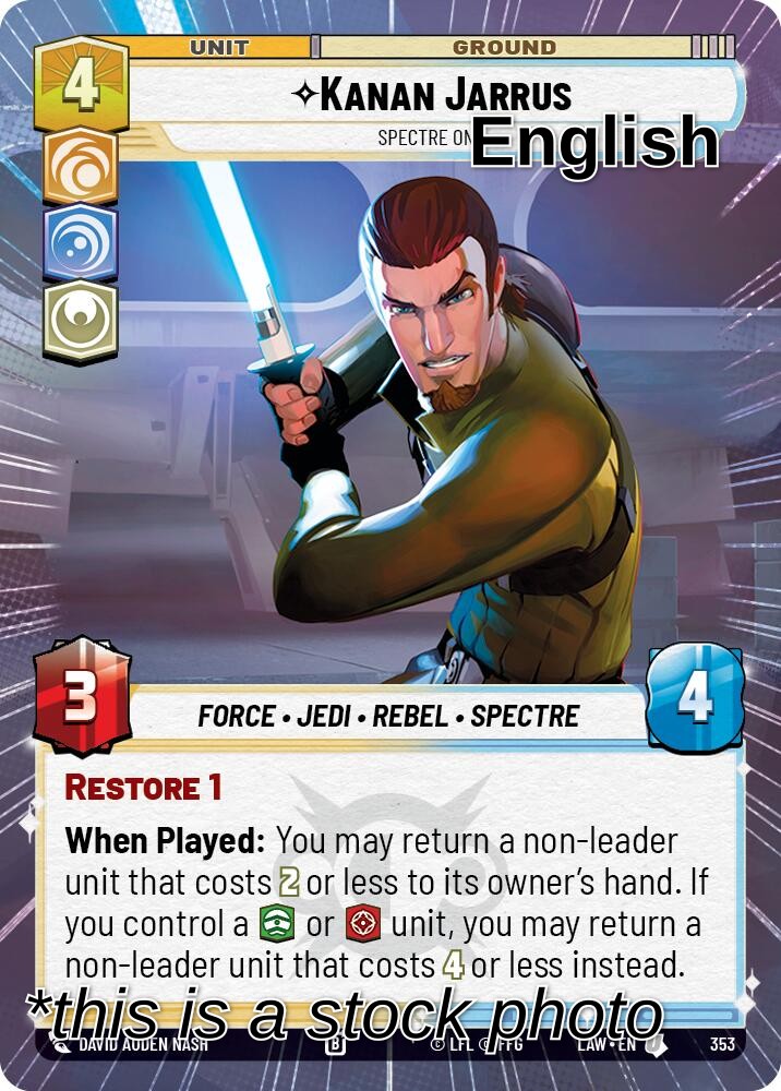 Kanan Jarrus - Spectre One (Hyperspace)