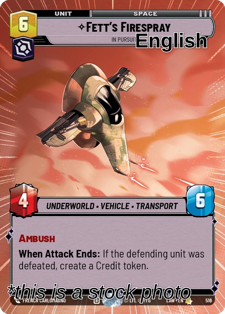 Fett's Firespray - In Pursuit (Hyperspace)