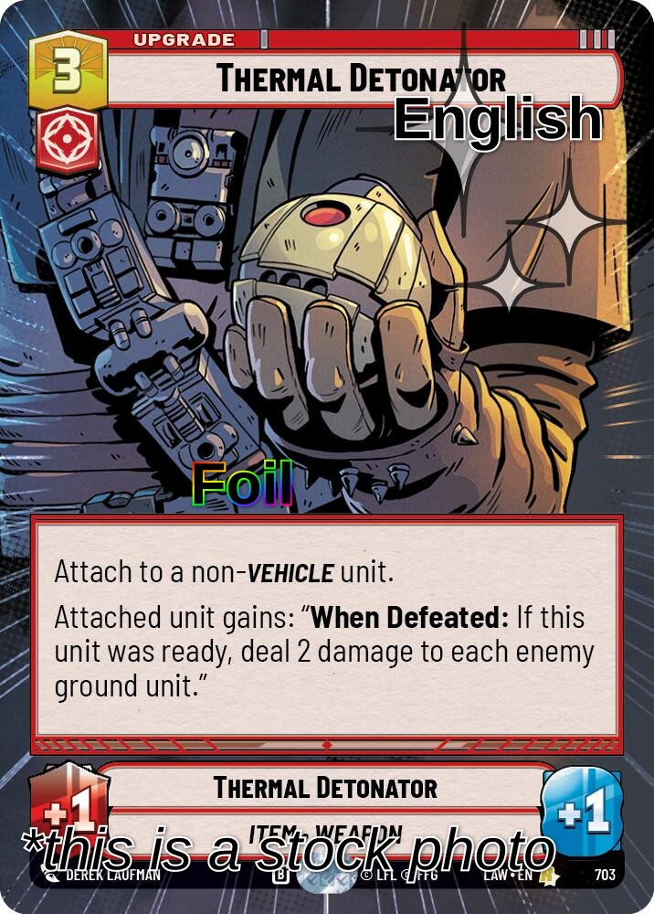 Thermal Detonator (Hyperspace Foil)