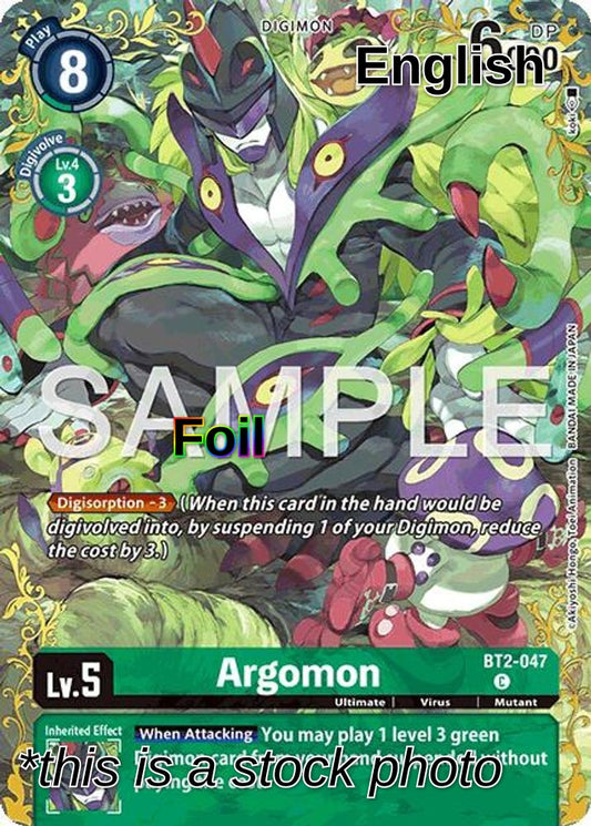 Argomon - BT2-047 (Alternate Art)