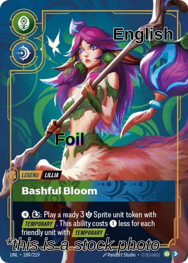 Lillia, Bashful Bloom