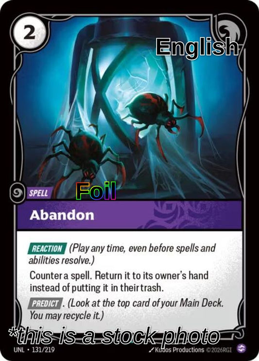 Abandon