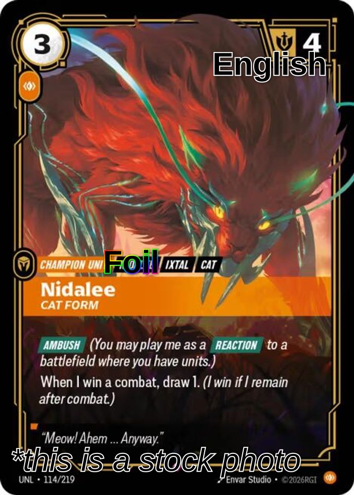 Nidalee, Cat Form
