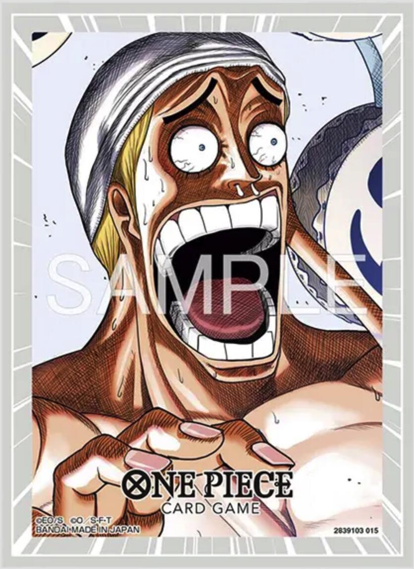 One Piece Card Game Official Sleeves - Enel (70-Pack)