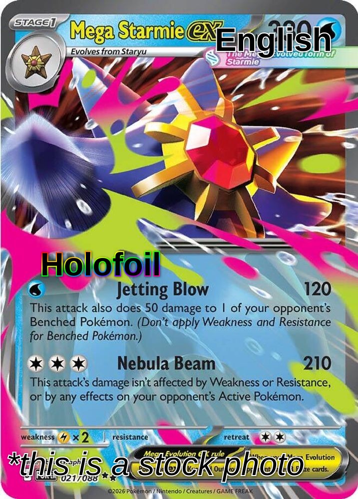 Mega Starmie ex - 021/088