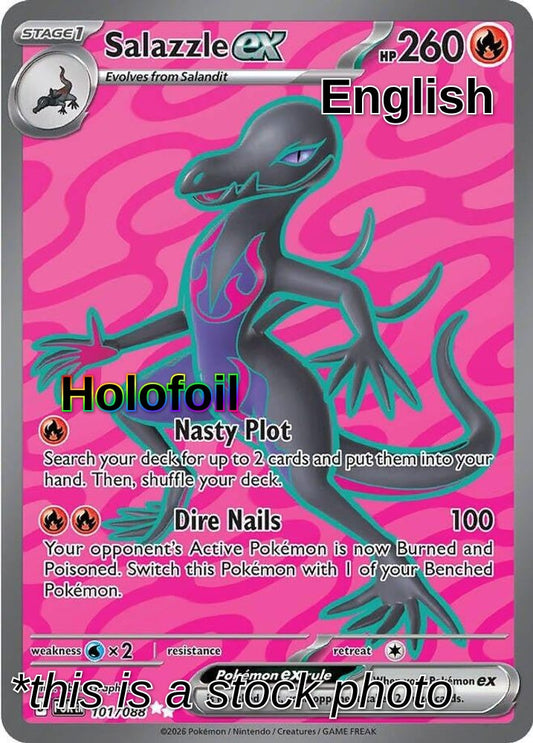 Salazzle ex - 101/088