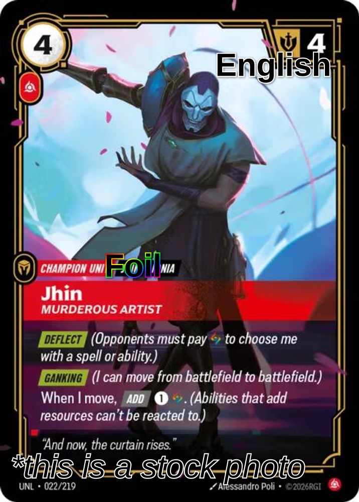 Jhin, Murderous Artist