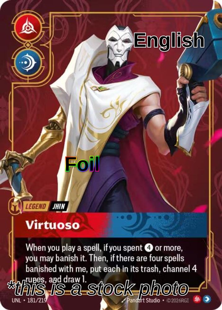 Jhin, Virtuoso