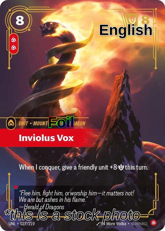 Inviolus Vox