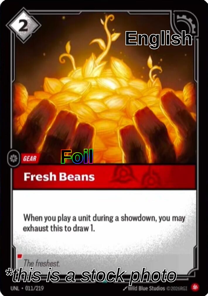 Fresh Beans