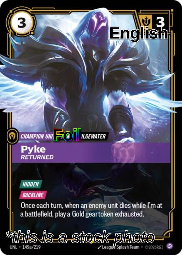Pyke, Returned (Alternate Art)