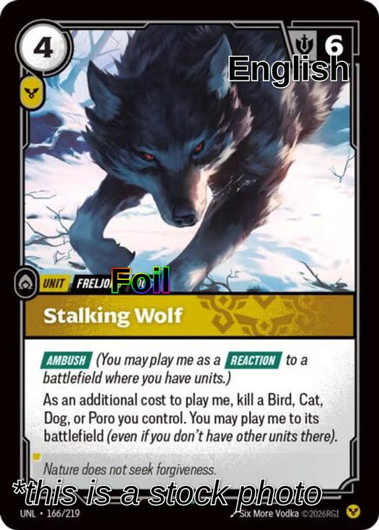 Stalking Wolf