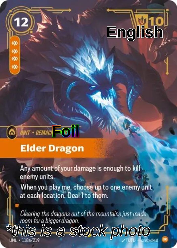 Elder Dragon (Alternate Art)