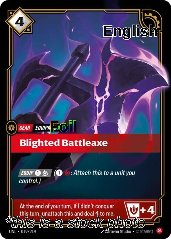 Blighted Battleaxe
