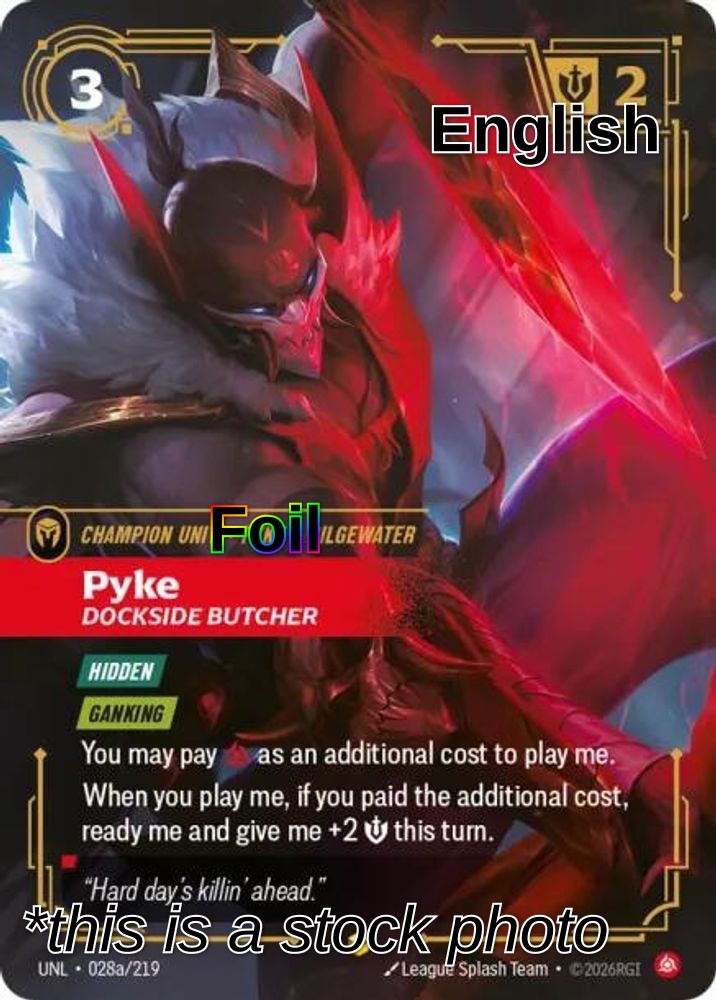Pyke, Dockside Butcher (Alternate Art)