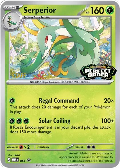Serperior - 064 [Staff]