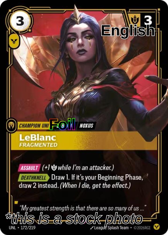 LeBlanc, Fragmented