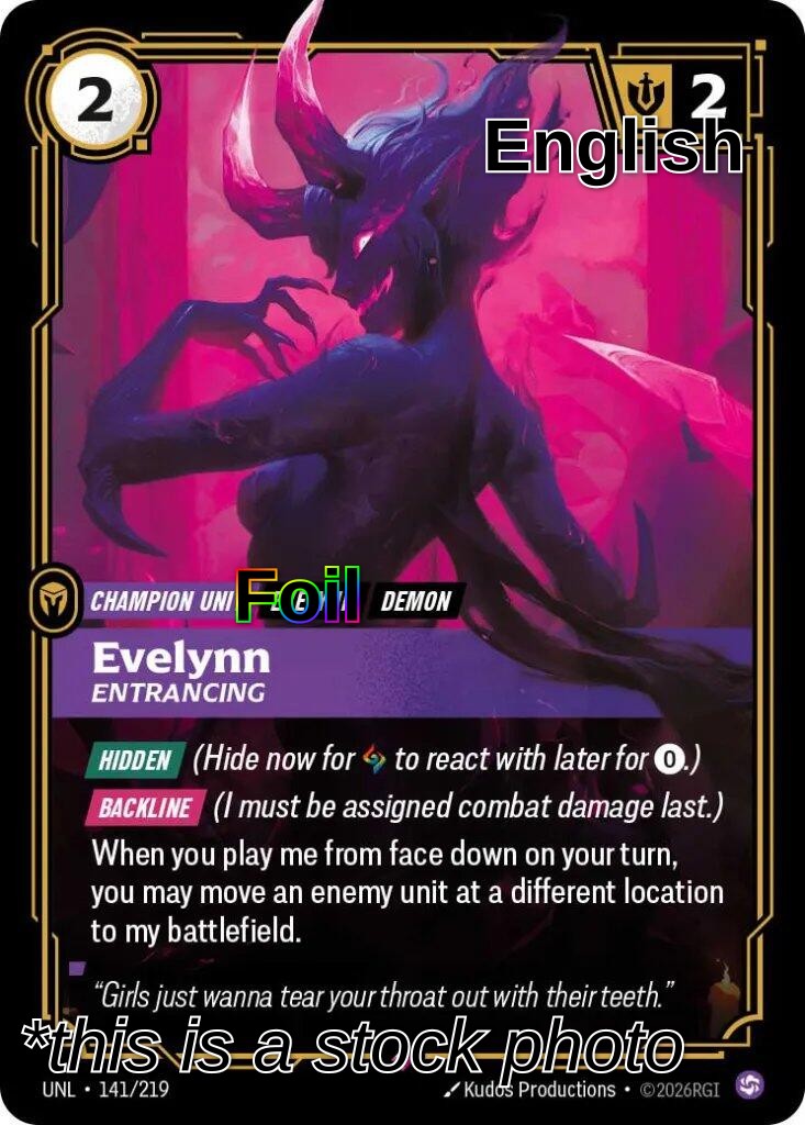 Evelynn, Entrancing