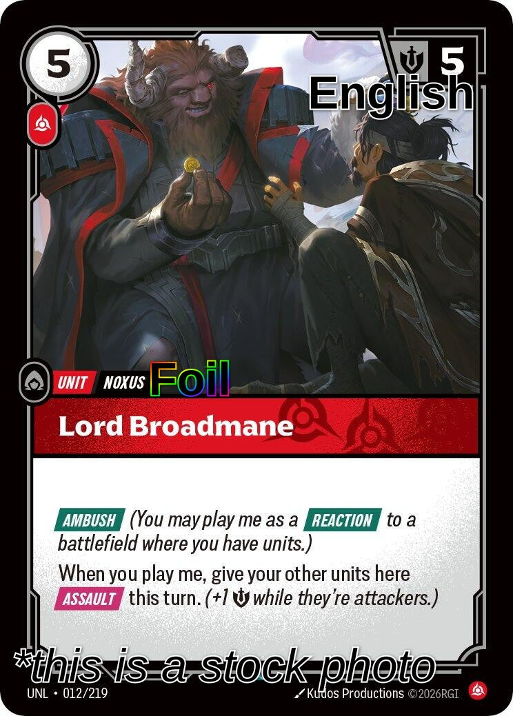 Lord Broadmane
