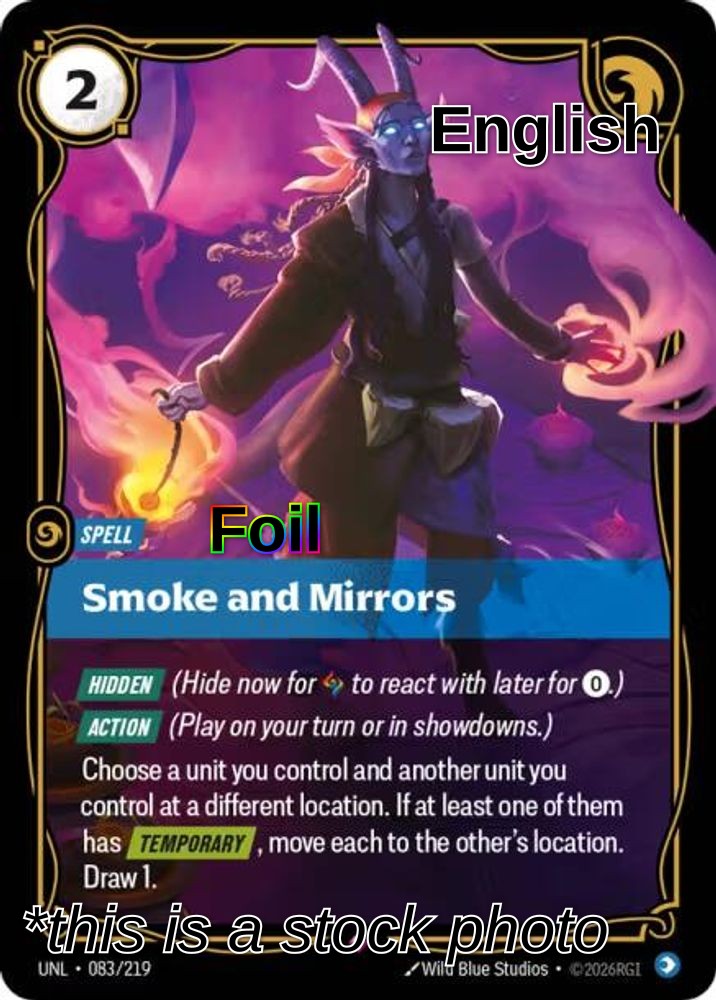 Smoke and Mirrors