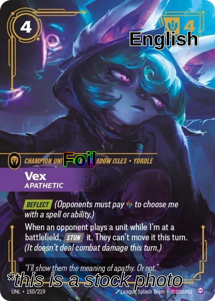 Vex, Apathetic