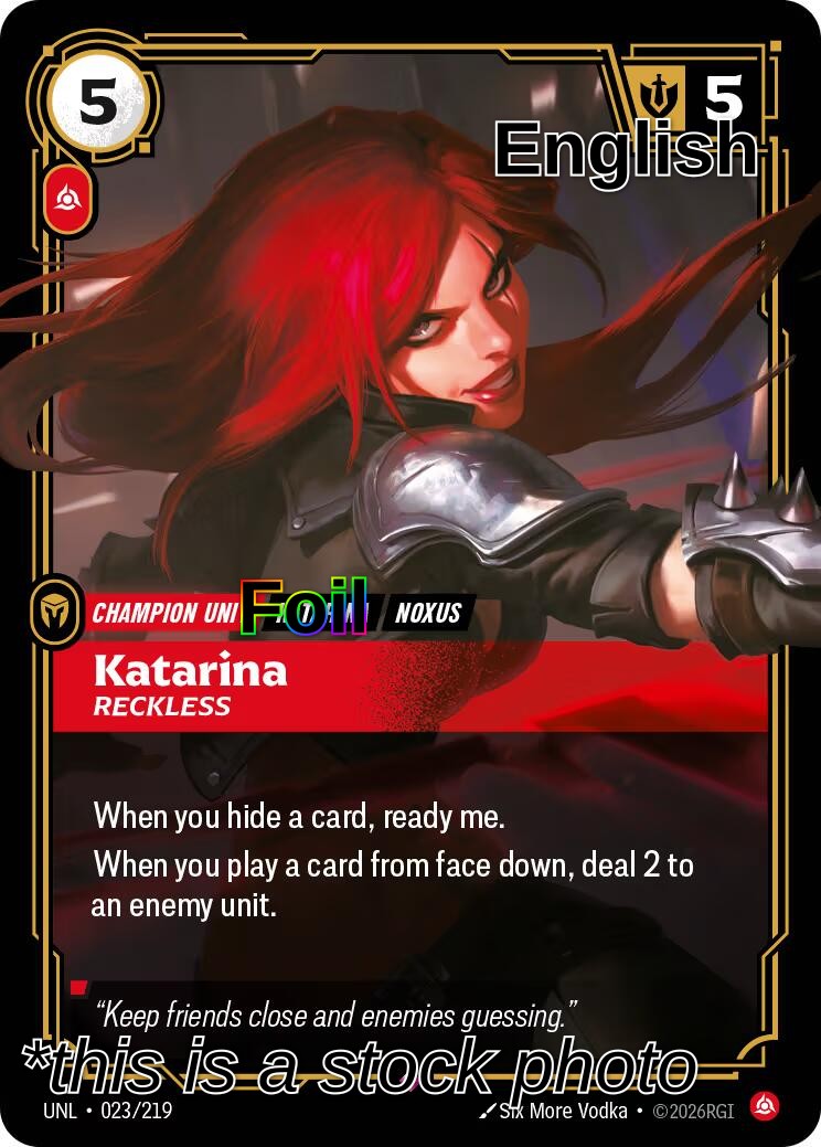 Katarina, Reckless