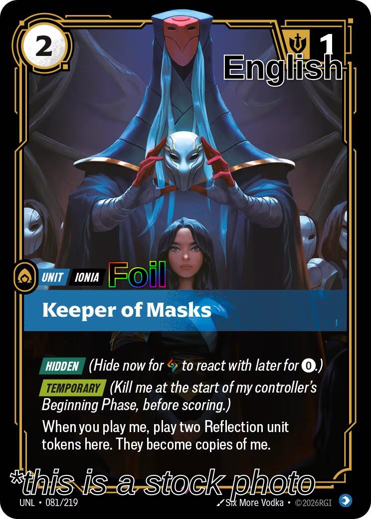 Keeper of Masks