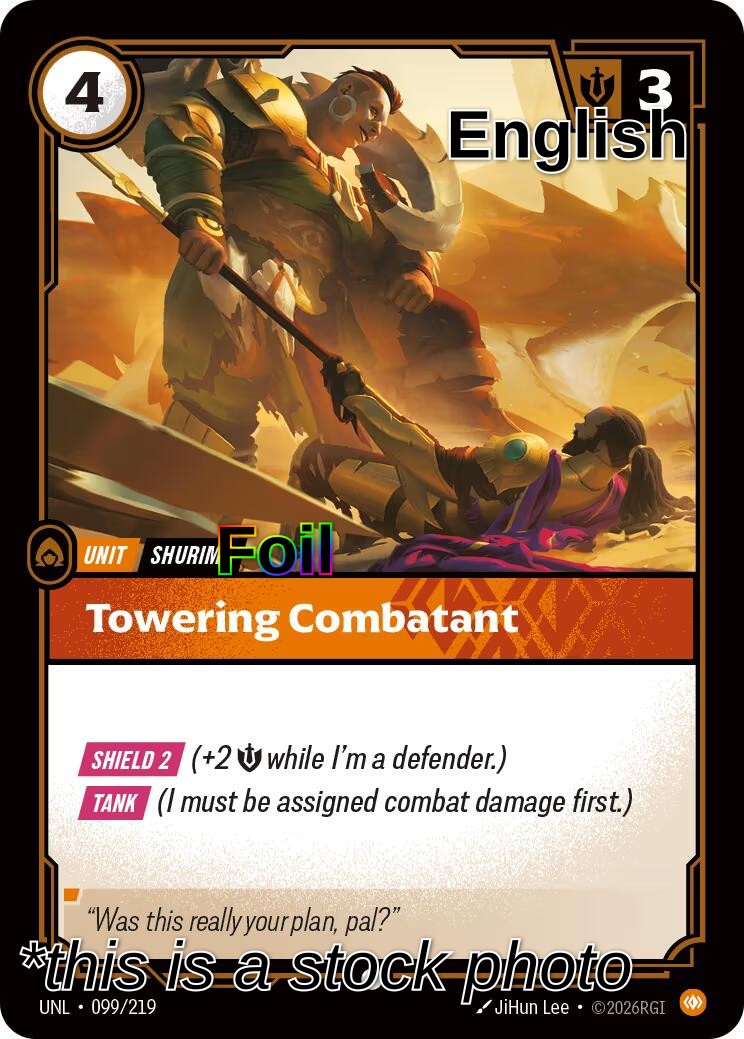 Towering Combatant