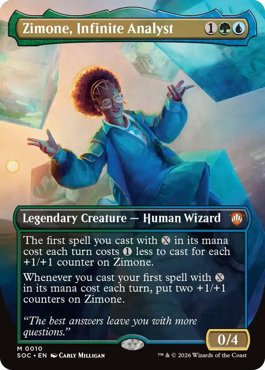 Zimone, Infinite Analyst (Borderless)