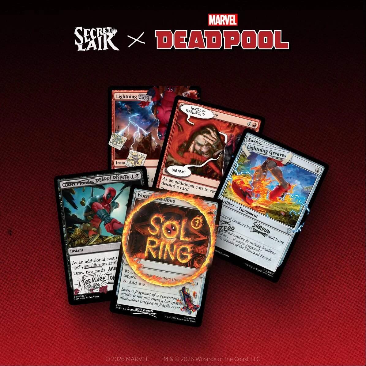 Secret Lair Drop: Secret Lair x Marvel's Deadpool: I Fixed It (You're Welcome) - Non-Foil Edition