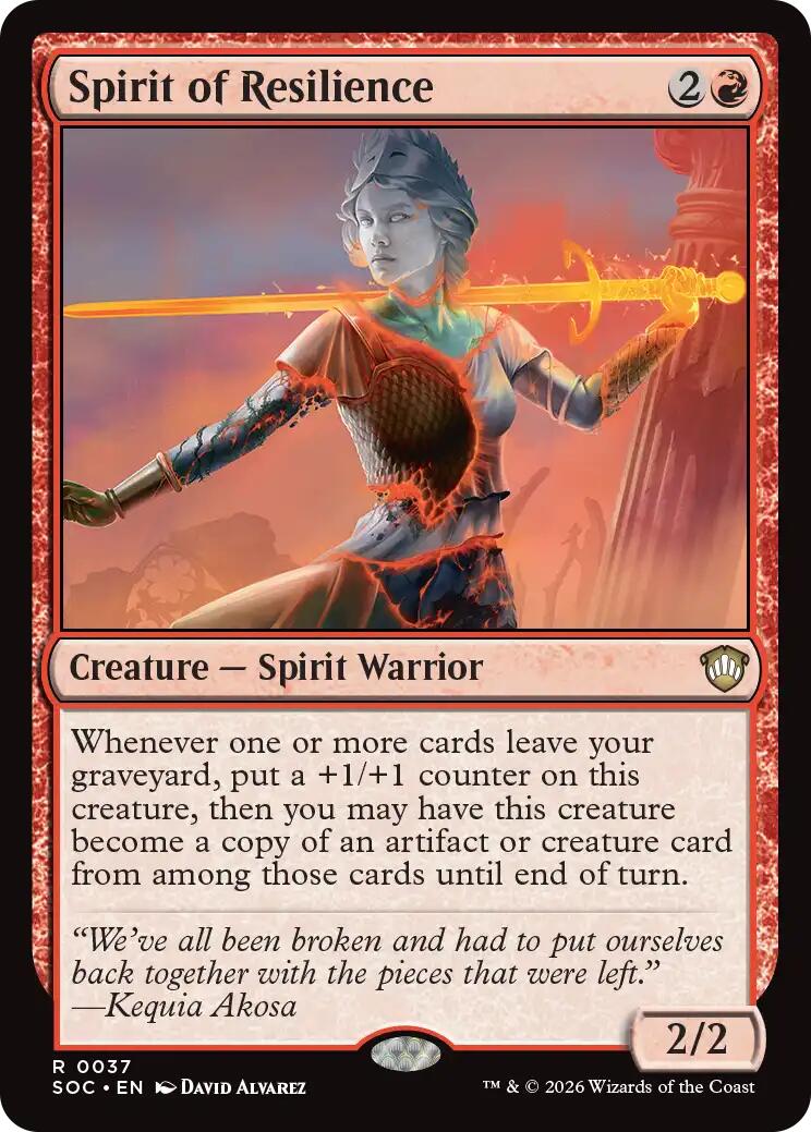 Spirit of Resilience