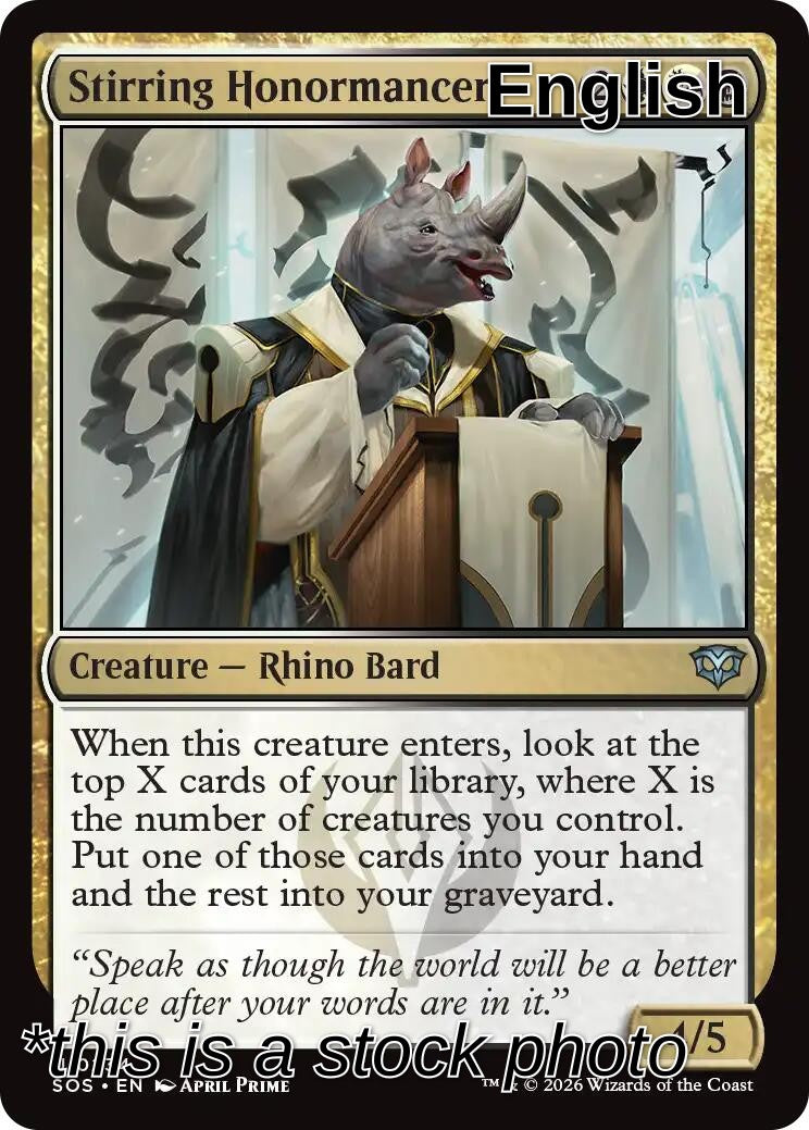 Stirring Honormancer