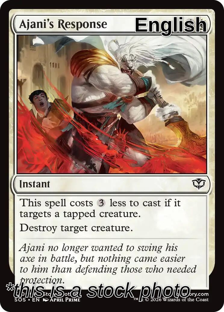 Ajani's Response