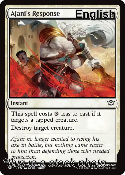 Ajani's Response