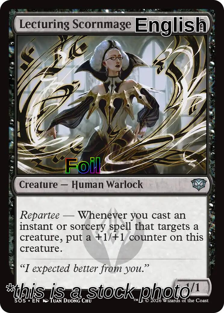Lecturing Scornmage