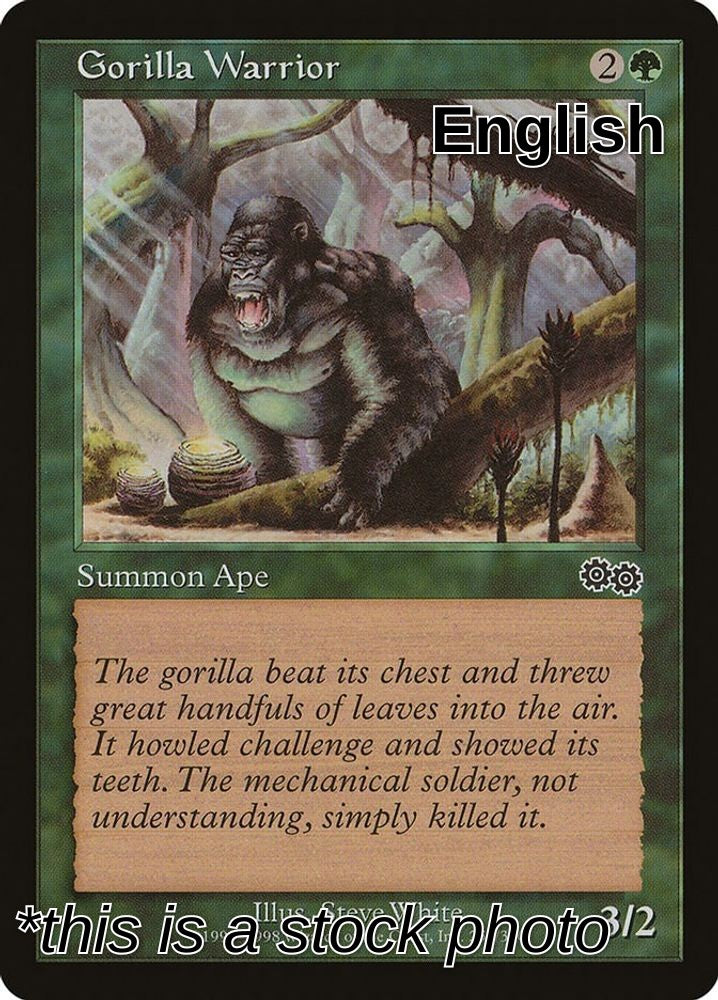 Gorilla Warrior