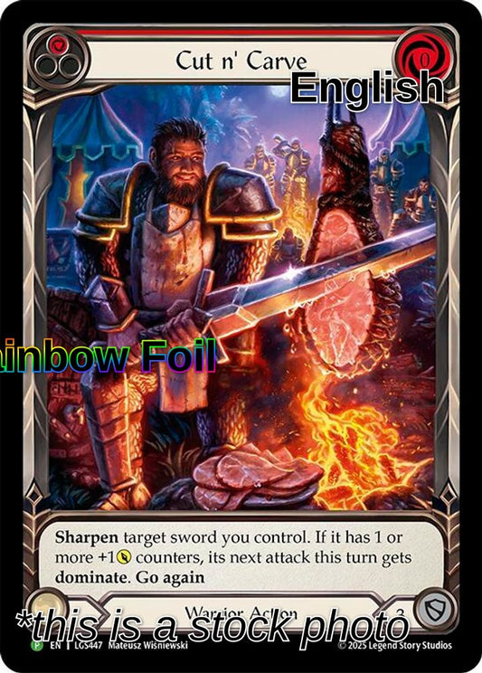 Cut N' Carve (Red) (Extended Art)