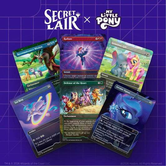 Secret Lair Drop: Secret Lair x My Little Pony: Friendship is Magic - Non-Foil Edition